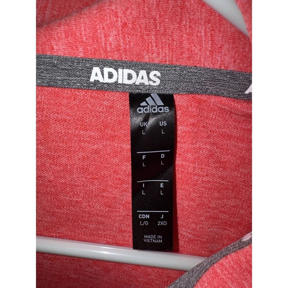 Adidas‎ Men's L Large Golf Polo Collared Short Sleeve Shirts Lot of 2